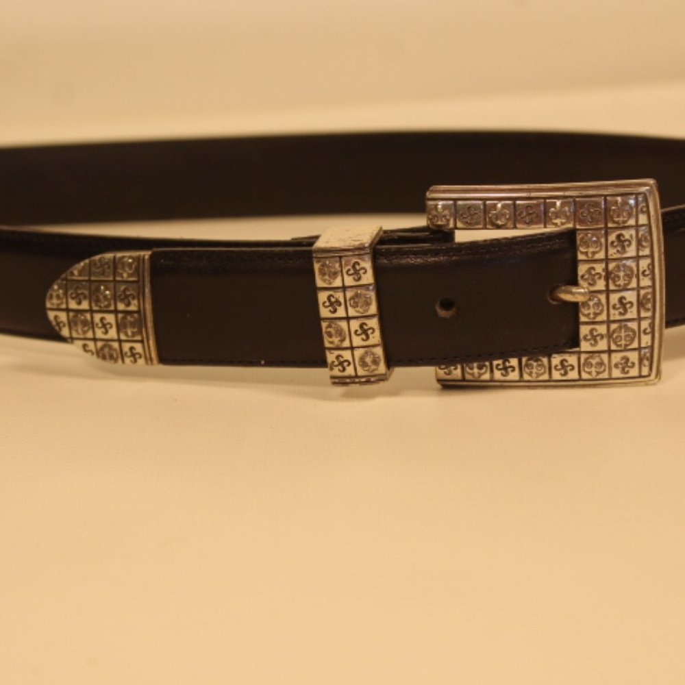 Brighton Leather Belt Onyx